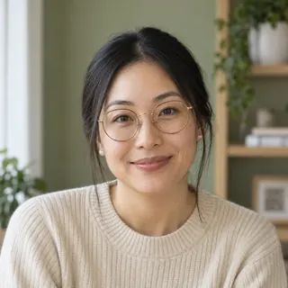 Headshot of June, our digital host
